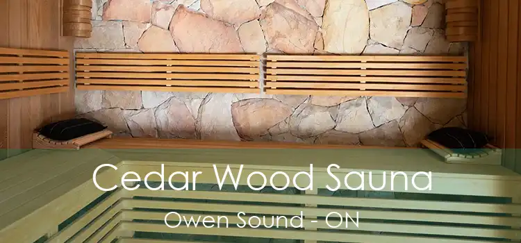  Cedar Wood Sauna Owen Sound - ON