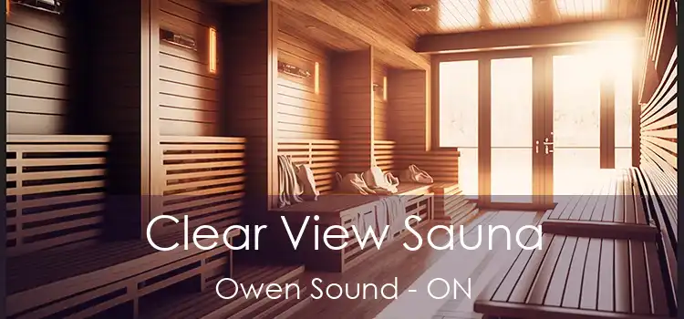  Clear View Sauna Owen Sound - ON