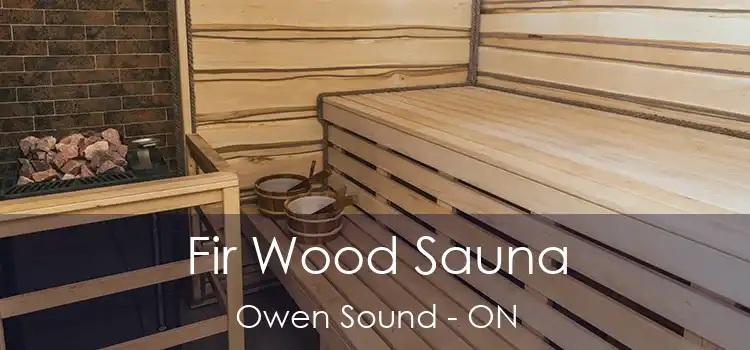  Fir Wood Sauna Owen Sound - ON