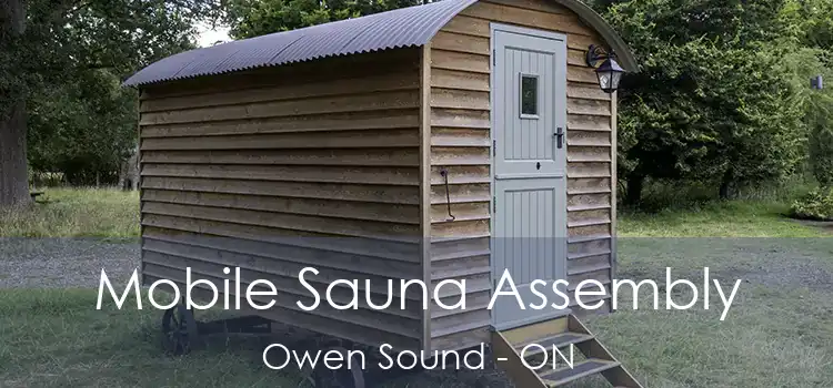  Mobile Sauna Assembly Owen Sound - ON