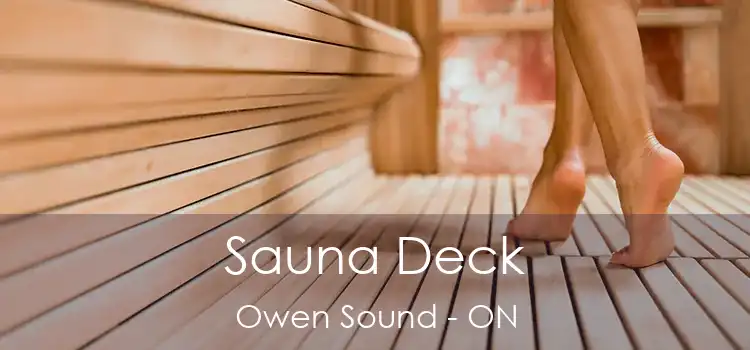  Sauna Deck Owen Sound - ON